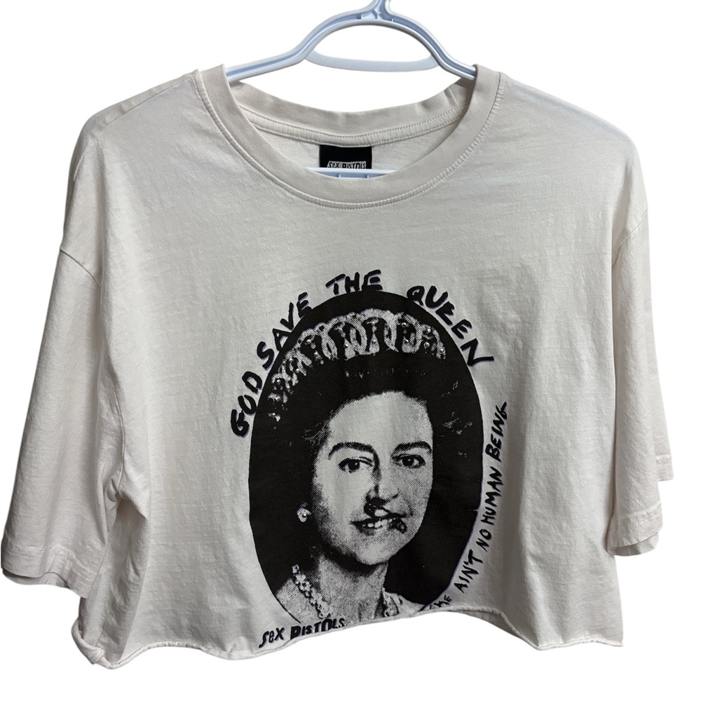 Sex pistols crop top